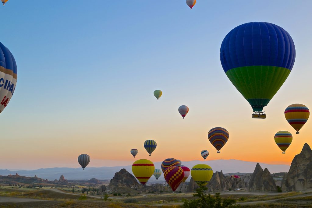Discover Cappadocia by hot air balloon
