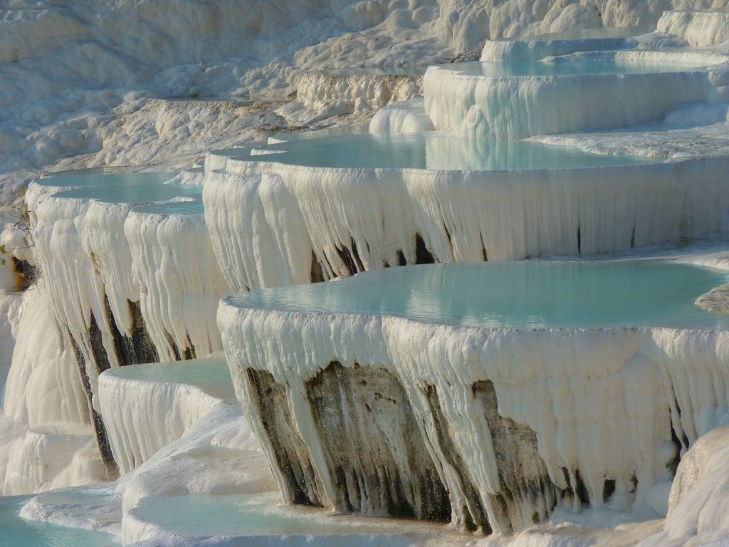 Pamukkale, a UNESCO-protected site
