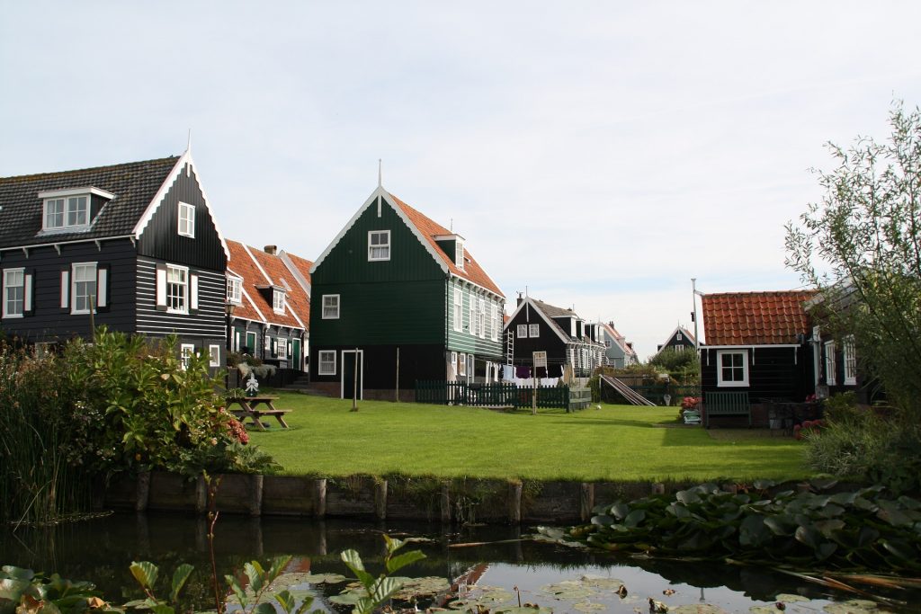 Marken, on the banks of Lake Ijsselmeer
